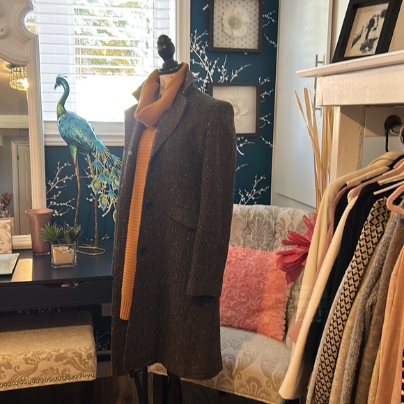 BEAUTIFUL mustard yellow long sweater with a turtleneck size M - Picture 14 of 15